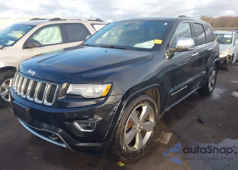 2015 Jeep Grand Cherokee Overland из США, поврежденный, VIN 1C4RJFCT3FC634228